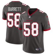 Wholesale Cheap Tampa Bay Buccaneers #58 Shaquil Barrett Men's Nike Pewter Alternate Vapor Limited Jersey
