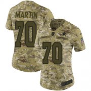 Wholesale Cheap Nike Cowboys #70 Zack Martin Camo Women's Stitched NFL Limited 2018 Salute to Service Jersey