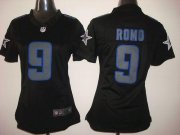 Wholesale Cheap Nike Cowboys #9 Tony Romo Black Impact Women's Stitched NFL Limited Jersey