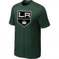 Wholesale Cheap Los Angeles Kings Big & Tall Logo Dark Green NHL T-Shirt