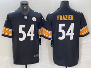 Cheap Men's Pittsburgh Steelers #54 Zach Frazier Black Vapor Untouchable Limited Stitched Jersey