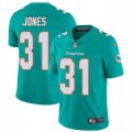 Cheap Men's Miami Dolphins #31 Byron Jones Aqua 2020 Vapor Untouchable Limited Stitched Jersey