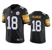 Cheap Men's Pittsburgh Steelers #18 John Rhys Plumlee White Vapor Untouchable Limited Football Stitched Jersey